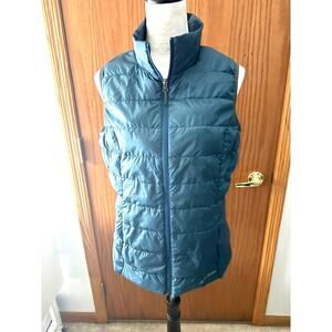 EB650 Eddie Bauer Teal Vest Size Medium